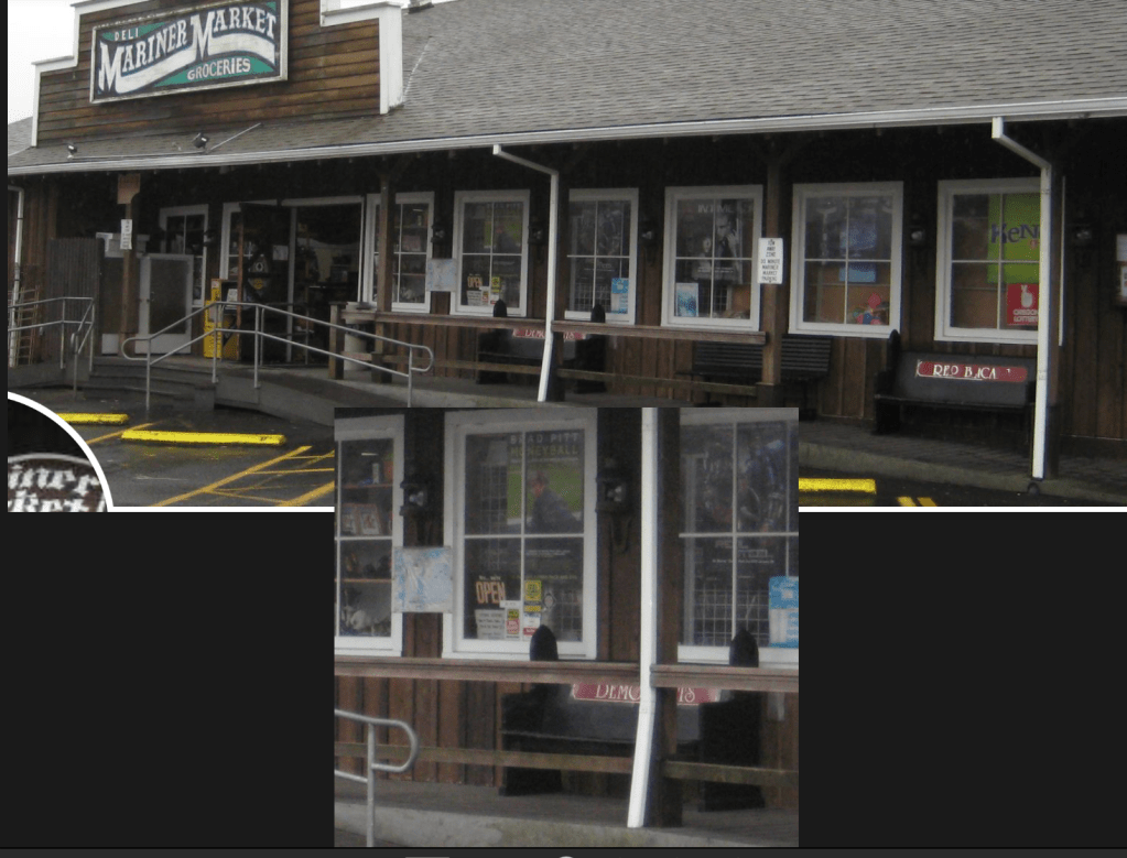 About the Democrat and Republican benches in front of a Cannon Beach grocery store and an article about us not being a great country, By Hal Brown, MSW