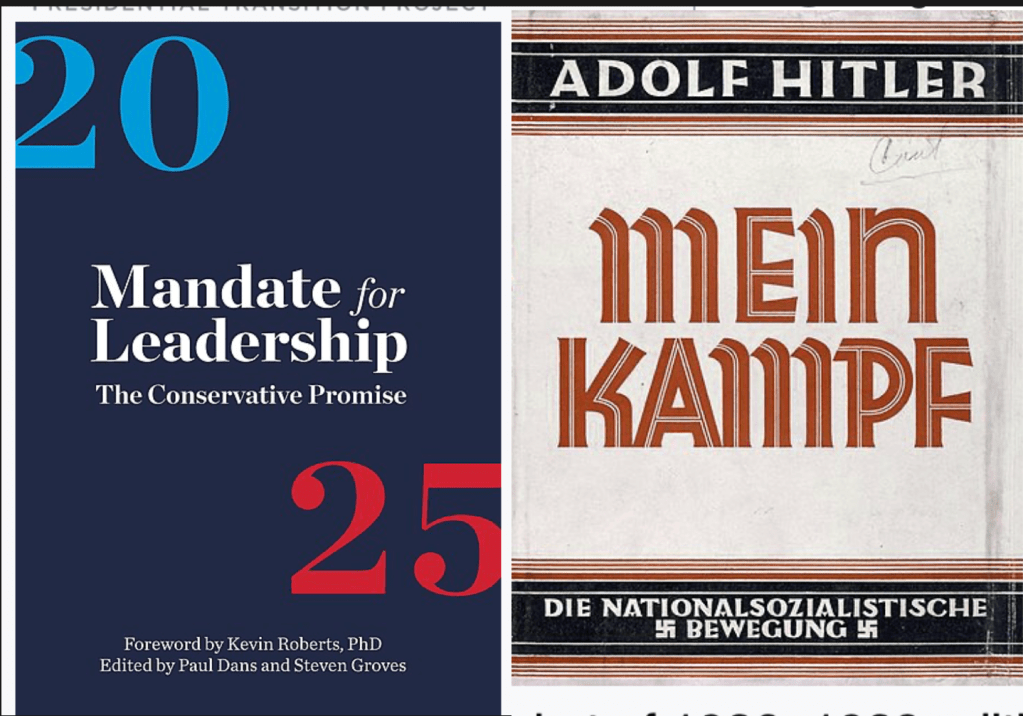If Trump wins in four years his MAGA Party could be the only political party and only members might have full citizenship. His gestapo would be the enforcers. By Hal Brown,&nbsp;MSW