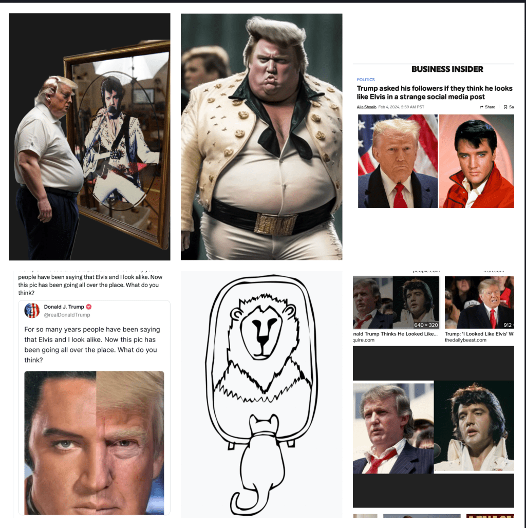 Trump and his Elvis obsession shows he is delusional and possibly demented, by Hal M. Brown,&nbsp;MSW